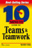 10 Minute Guide to Teams and Team Work