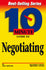 10 Minute Guide to Negotiating