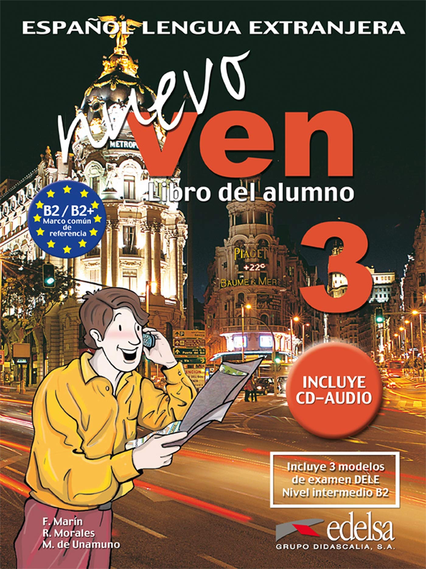 NUEVO VEN 3 - LIBRO DEL ALUMNO + CD AUDIO