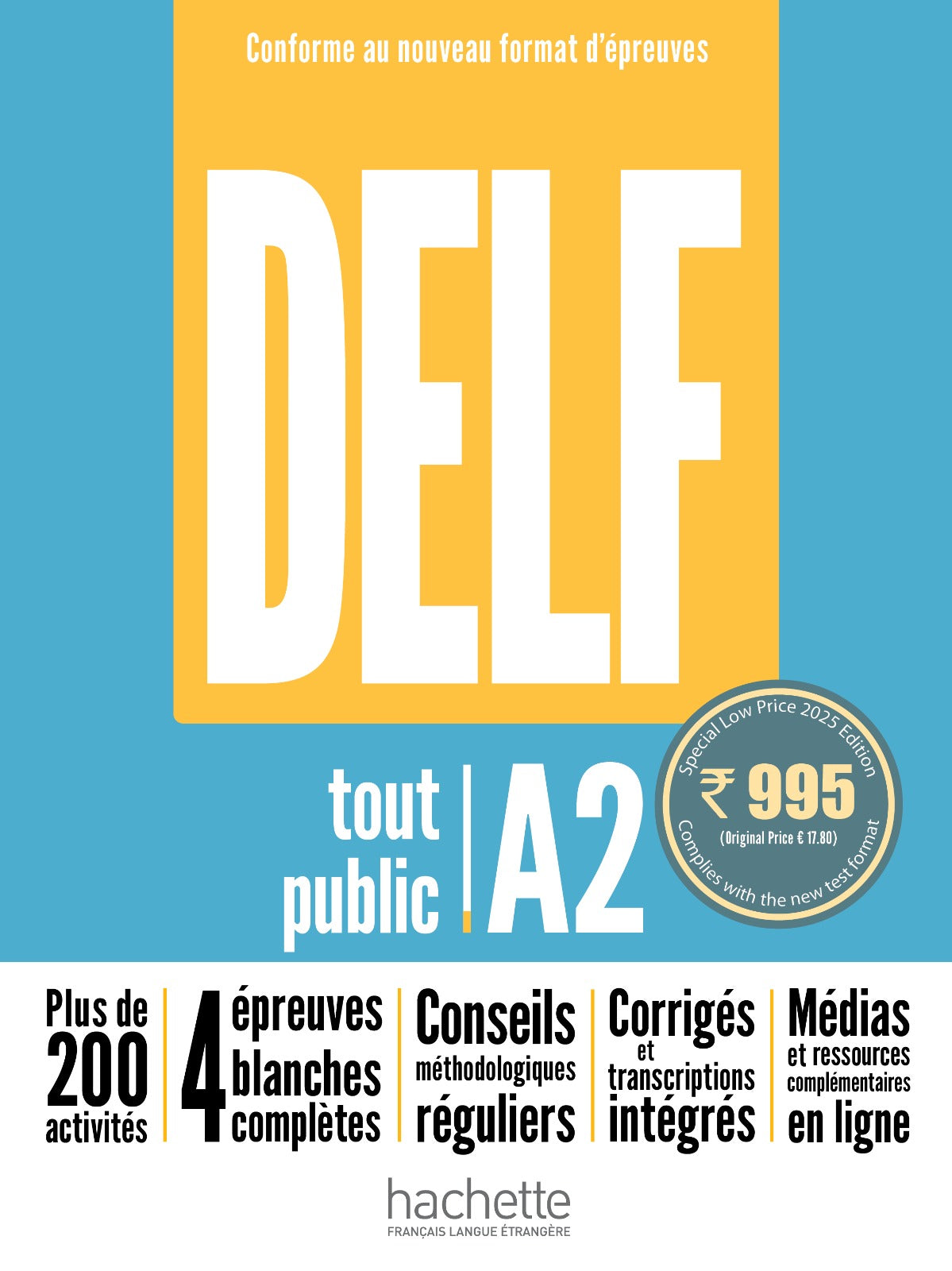 DELF tout public - Nouveau format d'épreuves (A2)
