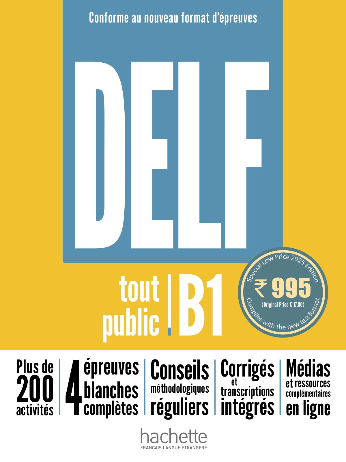 DELF tout public - Nouveau format d'épreuve (B1)
