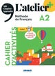 L’atelier + niv .A2 (édition 2022) – Cahier + cahier numérique + didierfle.app