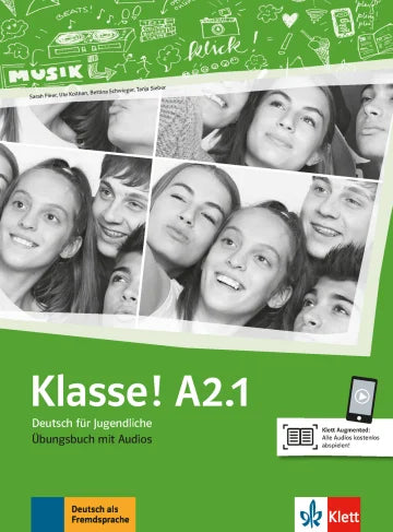 Klasse! A2.1 Übungsbuch mit Audios