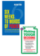 Six Weeks To Words Of Power + Making Tough Decision (Set of 2 books)
