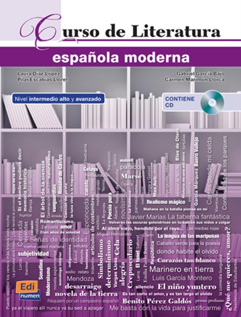 Curso De Literatura Espanola Moderna + CD