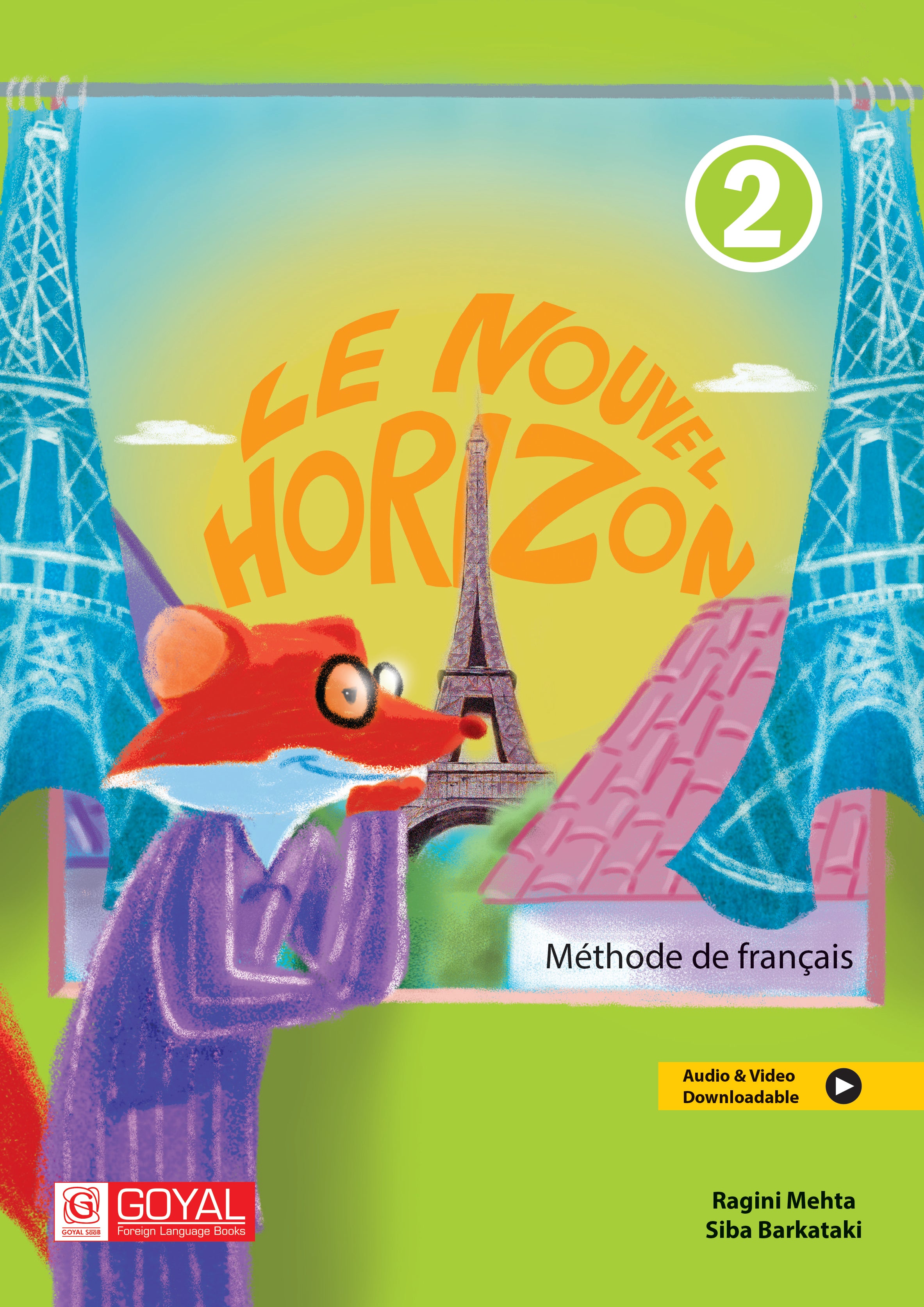 Le Nouvel Horizons – 2 Méthode De Français (Audio & Video Downloadable)