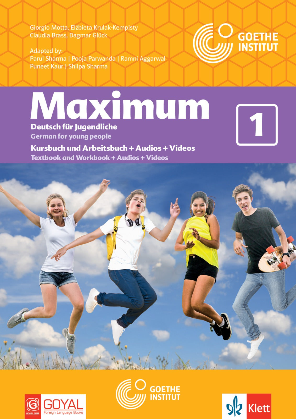 Maximum 1 (Textbook + Workbook) Deutsch Fur Jugendliche (With Audios & Video)