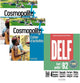 Cosmopolite 4-B2 Textbook with DVD+Workbook+DELF tout public B2 nouveau format d'épreuves( 3 Book Set)