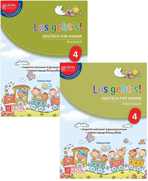 Los geht's 4-  Kursbuch + Arbeitsbuch (Set of Two Books)