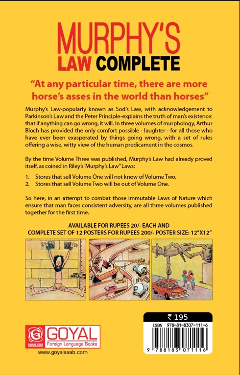 Murphy's law complete & all the reason why everything goes wrong