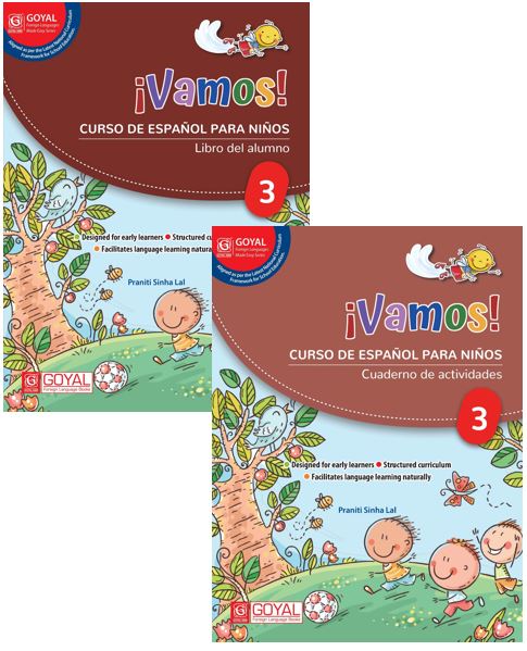 Vamos 3 Libro del almuno + Cuaderno de actividades (set of two books)