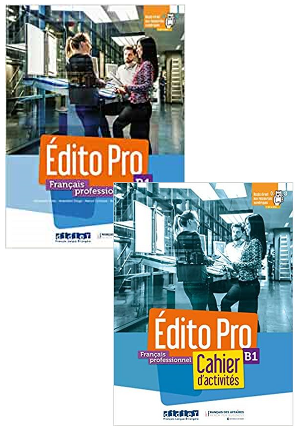 Edito Pro B1: Livre+DVD-Rom+livre numerique+Cahier d activites + CD mp3 (2 Books Set)