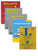 Netzwerk A1-Textbook+Workbook+Glossar+Einfach Grammatik Deutsch A1 Bis B1+Langescheidt Eurodictionary Pocket Dictionary(Set Of 5 Book)