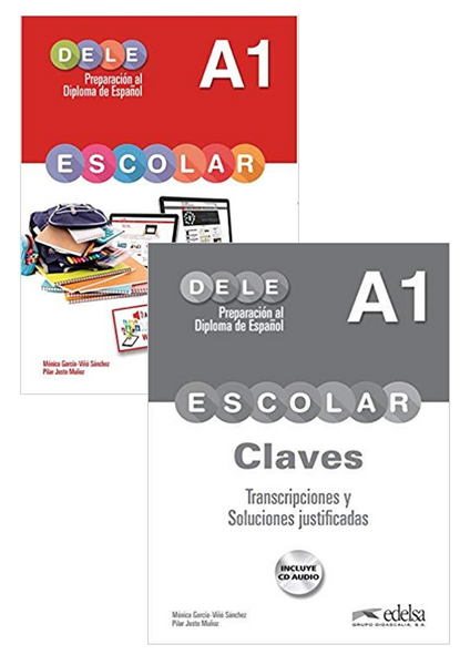 DELE A1 Escolar+Claves (Preparacion Al Diploma De Espanol) (Set Of
