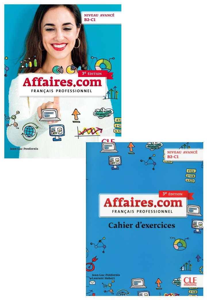 Affaires.Com 3Rd Edition Livre De L'Élève +Cahier D'Activités +Dvd Rom + Guide