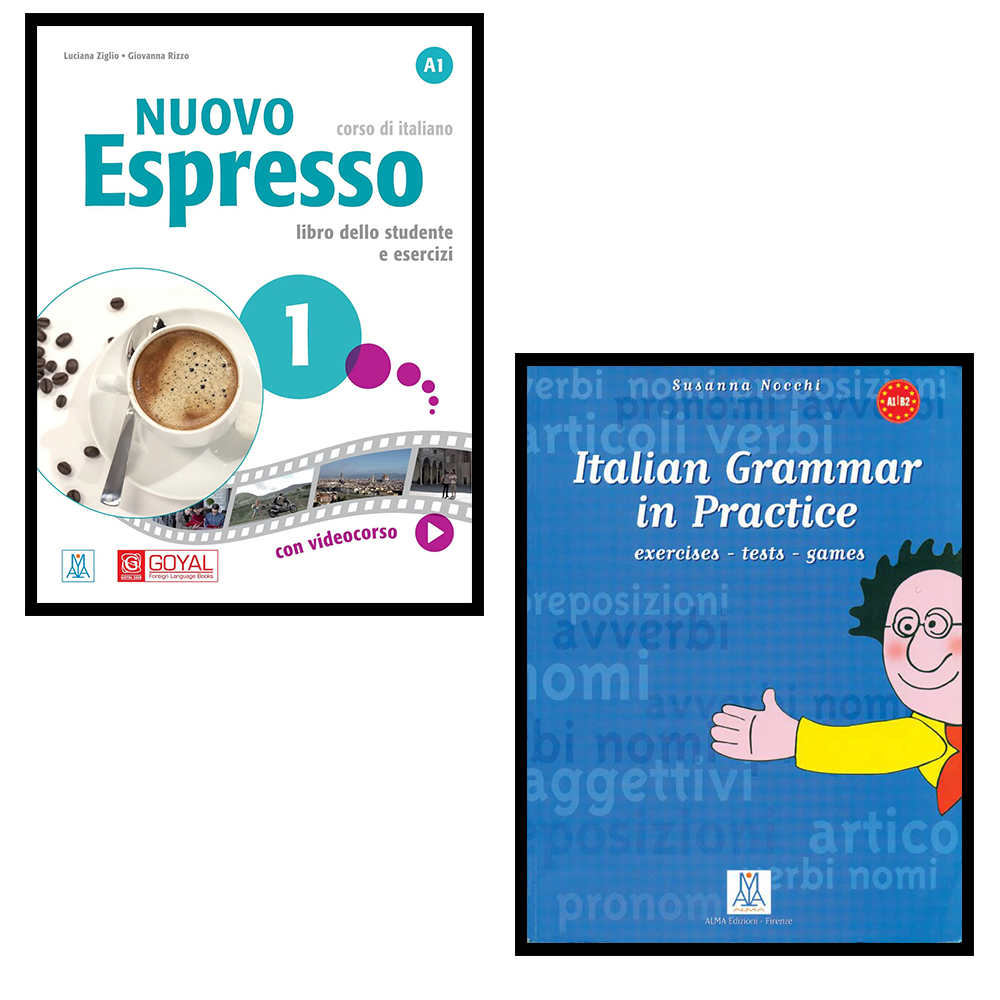 Nuovo Espresso A1 Libro + Grammar in Practice A1/B2 ( Set Of 2 Books)