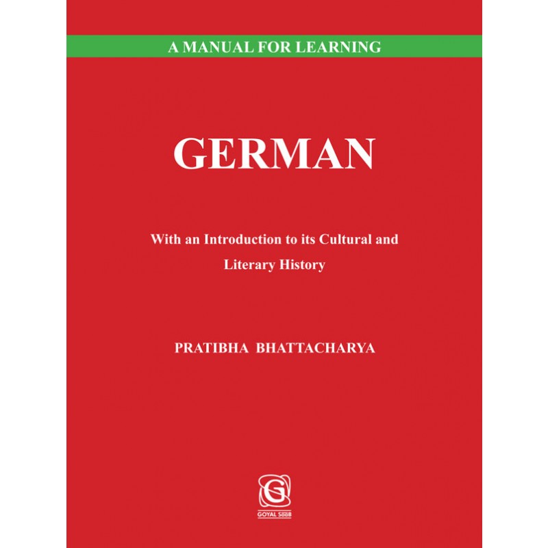 A Manual for learning German-Pratibha Bhattacharya