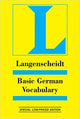 Langenscheidt Basic German Vocabulary