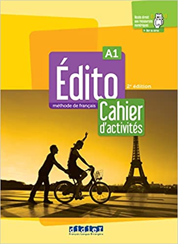 Edito A1- 2e édition Cahier d'activites - 2022