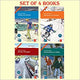 Gefahr am Strand + Abenteuer Im Schnee. + Blinder Passagier + Unheimliches Im Wald (All books with audio CD) (Set of 4 books)