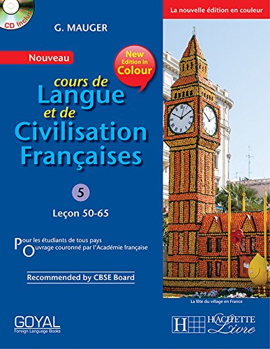 G. Mauger Méthode De Français – 5 (Audio + ANSWER Key Downloadable) (Lecon 50-65)