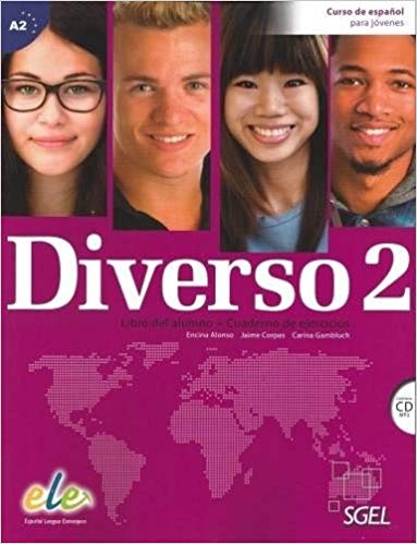 Diverso 2 - Libro del alumno + Cuaderno de ejercicios + CD (MP3)