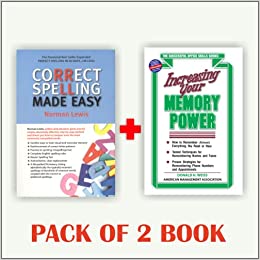 Correct Spelling Made Easy + Increasing Your Memory Power (Set of 2 Books)