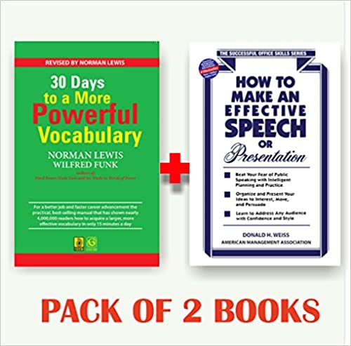 30 Days To More Powerful Vocabulary + How to Make an Effective Speech or Presentation (Set of 2 books)