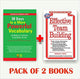 30 Days To More Powerful Vocabulary + Effective Team Building (Set of 2 books)