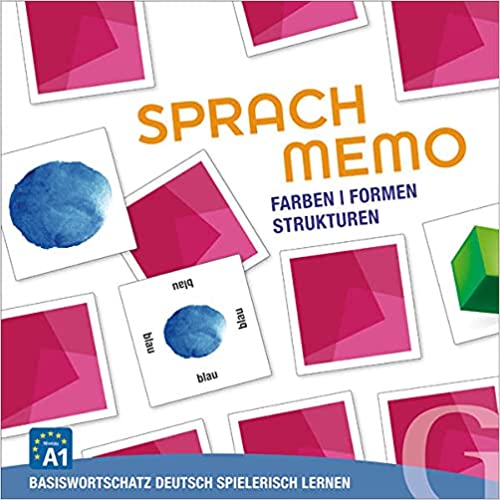 SPRACHMEMO Farben / Formen / Strukturen Sprachspiel