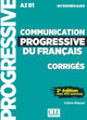 Communication Prog. Du Français - Intermédiaire - Corrigés - 2Ème Édition - Nouvelle Cou.