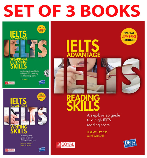 IELTS Advantage Speaking and Listening Skills with CD + IELTS Advantage Reading Skills + IELTS Advantage Writing Skills