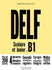 Delf B1 Scolaire Et Junior Nouvelle Edition + Dvd Rom