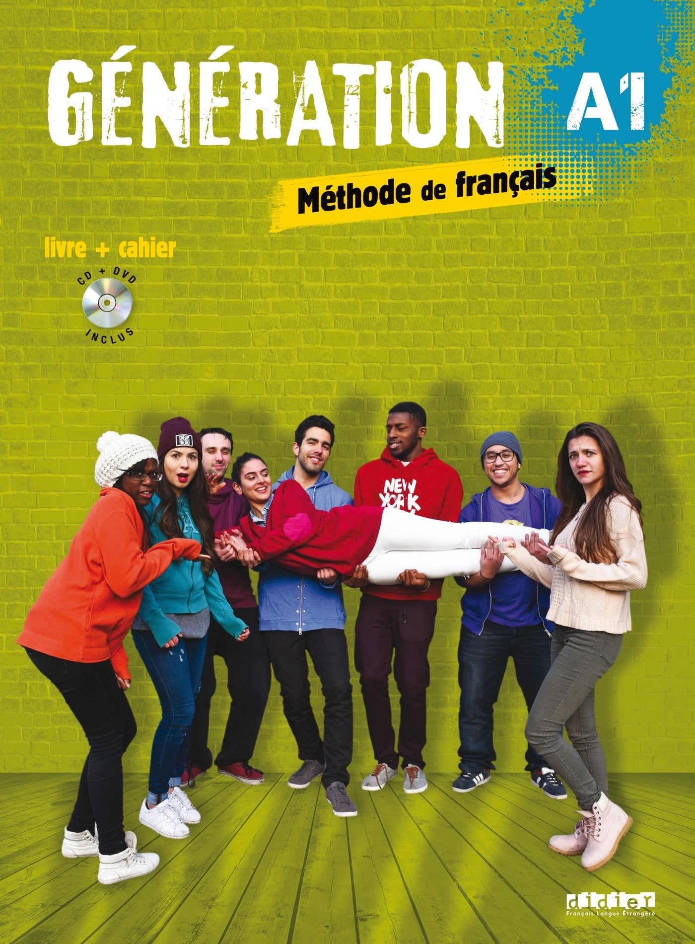 Génération 1 Niveau A1 – Livre + Cahier + CD mp3 + DVD