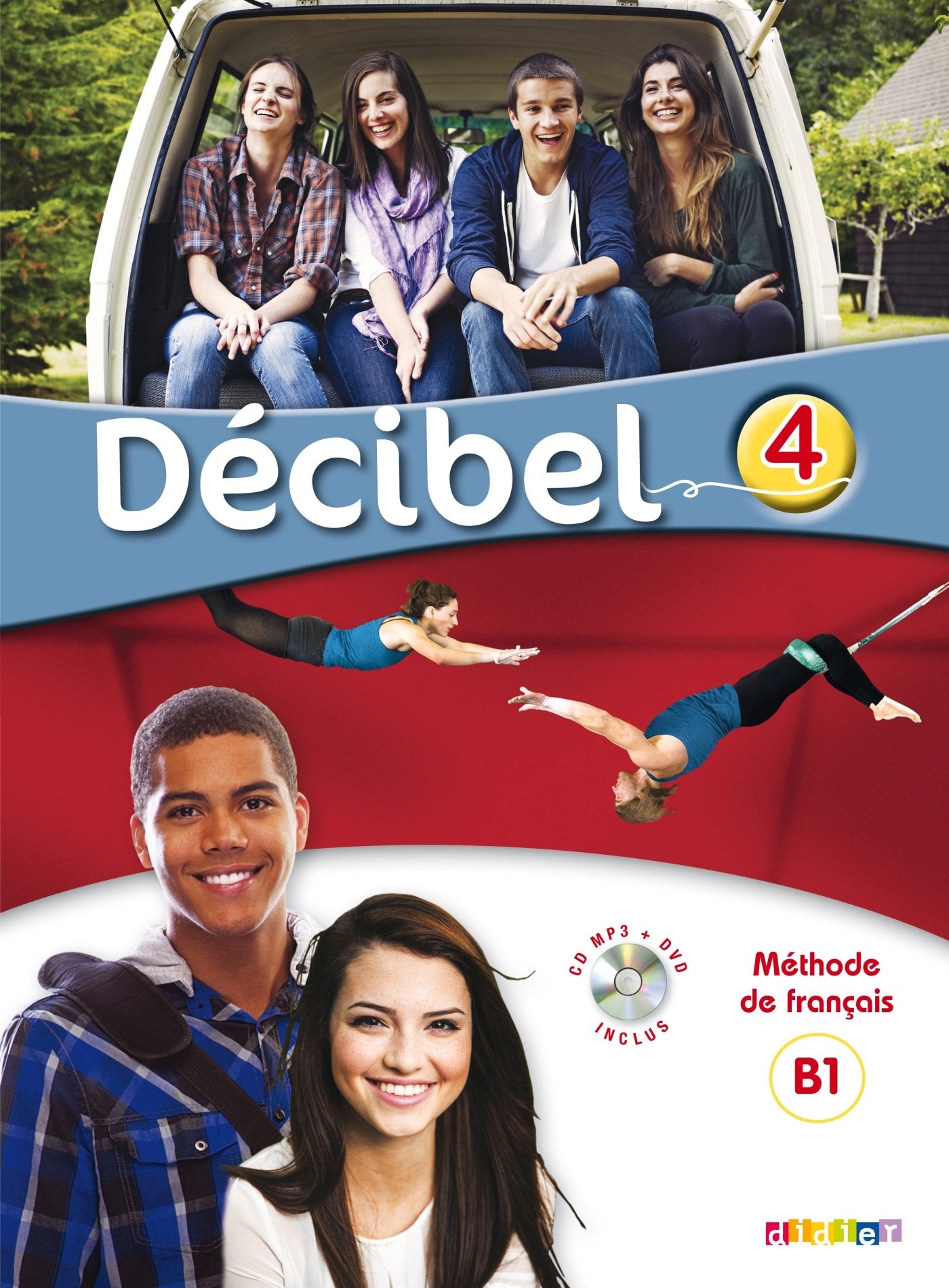 Décibel Niveau – 4 Livre De L'Élève + Cd Mp3 + Dvd