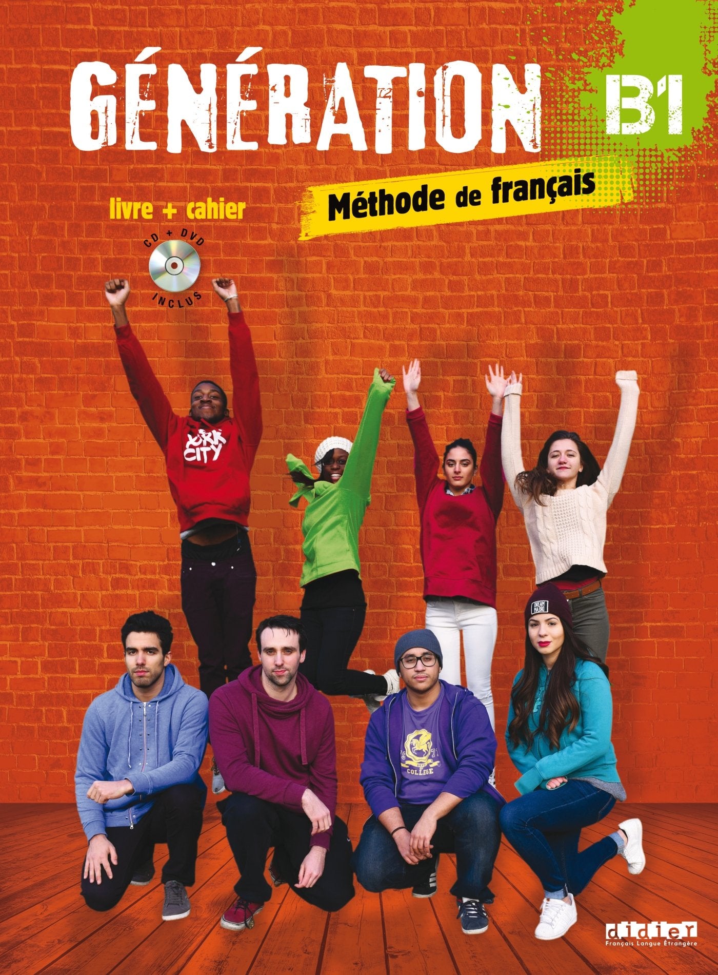Génération 3 Niveau B1 – Livre + Cahier + CD mp3 + DVD