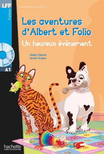 Les Aventures D'Albert et Folio : Un heureux évènement + CD audio