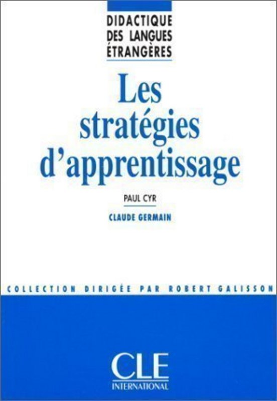Les stratégies d'apprentissage - Didactique des langues étrengères - Livre