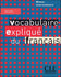 Vocabulaire Expliqué Du Français - Niveau Intermédiaire - Livre