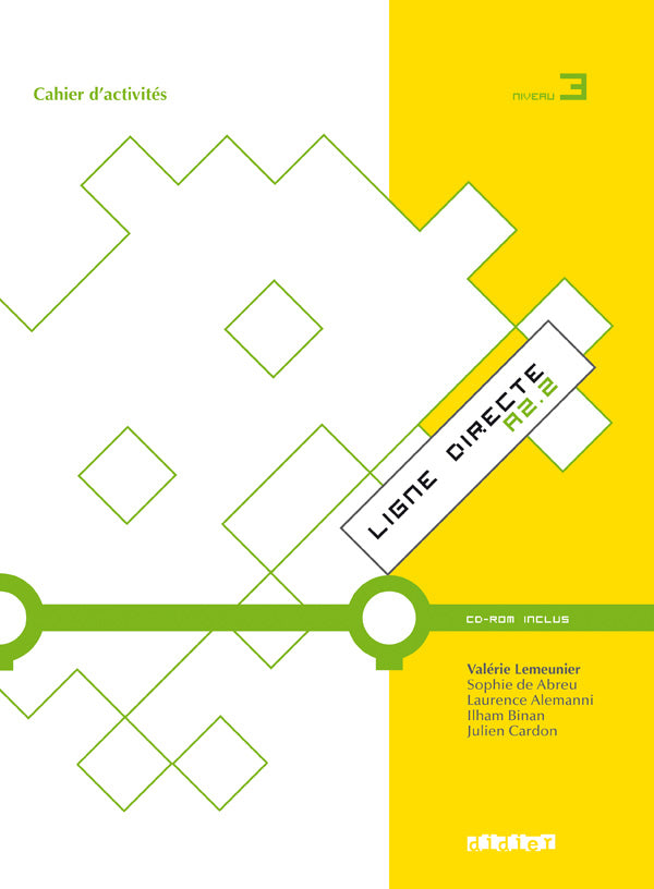 Ligne directe 3 Niveau A2 – Cahier + CD-rom