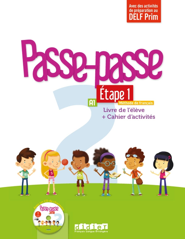 Passe – Passe niveau 2 – Etape 1 Livre + Cahier + CD