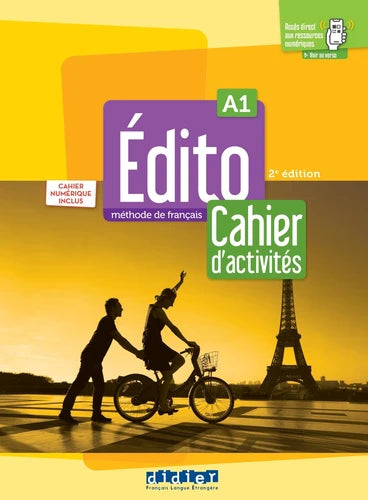 Edito A1  - 2e édition Cahier d'activités numérique