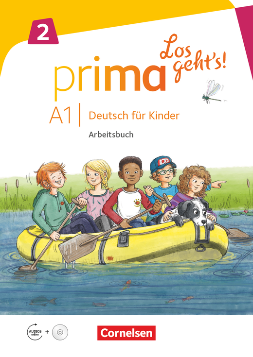 Prima-Los geht's! A1 Band 2 Arbeitsbuch mit Audio-CD und Stickerbogen