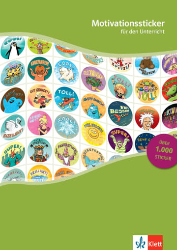 Motivationssticker für den Unterricht Aufkleber
