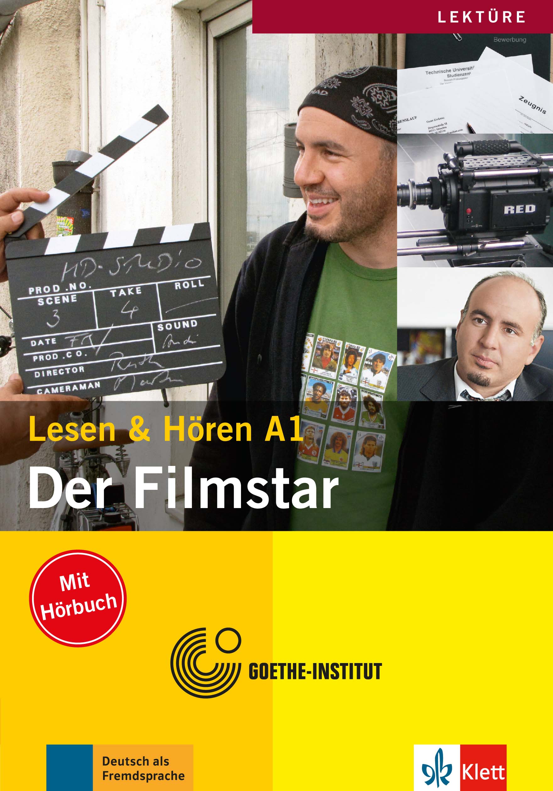 Der Filmstar Lesen und Hören A1 Buch mit Audio-CD