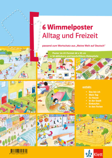 Wimmelposter Alltag und Freizeit 6 Poster