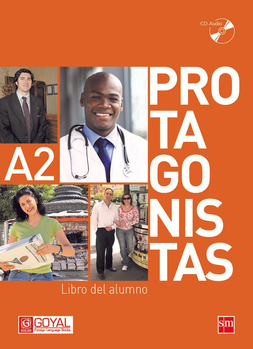 Protagonistas A2. Textbook + Workbook (Audio Downloadable)