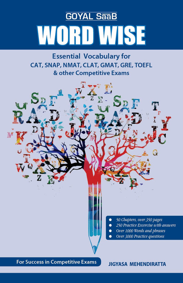 Word Wise-Essential Vocabulary for CAT, NMAT, CLAT, GMAT, GRE, TOELF, & Other Competitive Exams