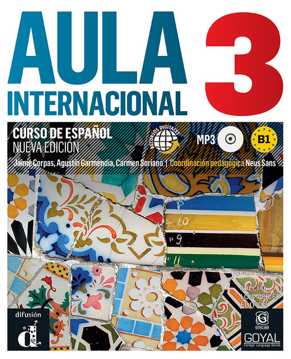 AULA INTERNACIONAL 3 (B1) Textbook Audio Downloadable (Used Book)