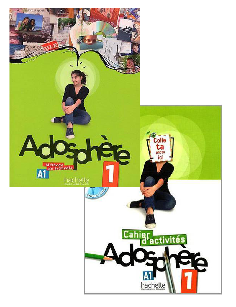 Adosphère – 1 Livre De L’Élève+Cahier D’Activités + Cd-Rom